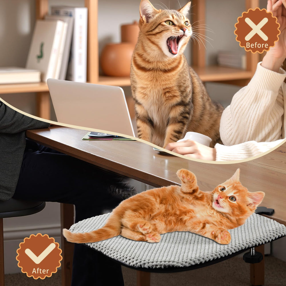 BESTISAN cat bed with removable-washable-cover for easy cleaning