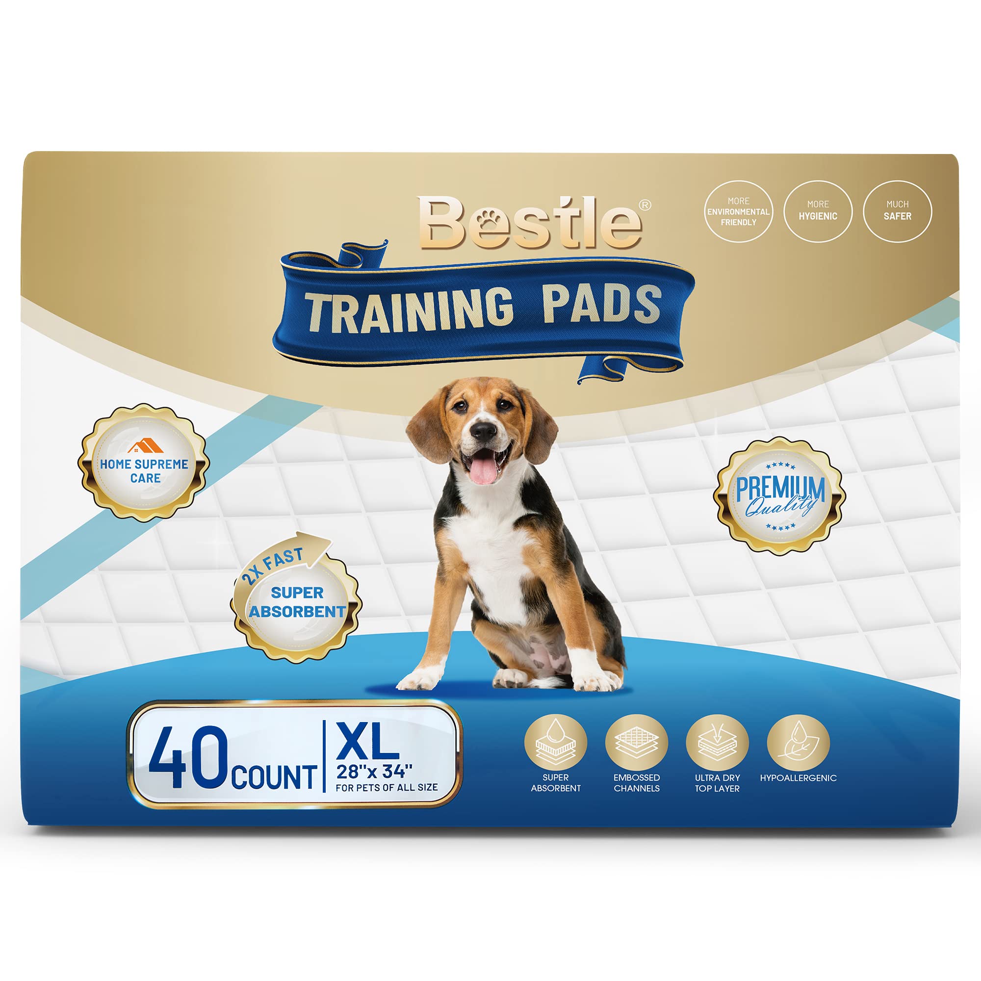 BESTLE unscented pads ideal for gentle pet care and odor control
