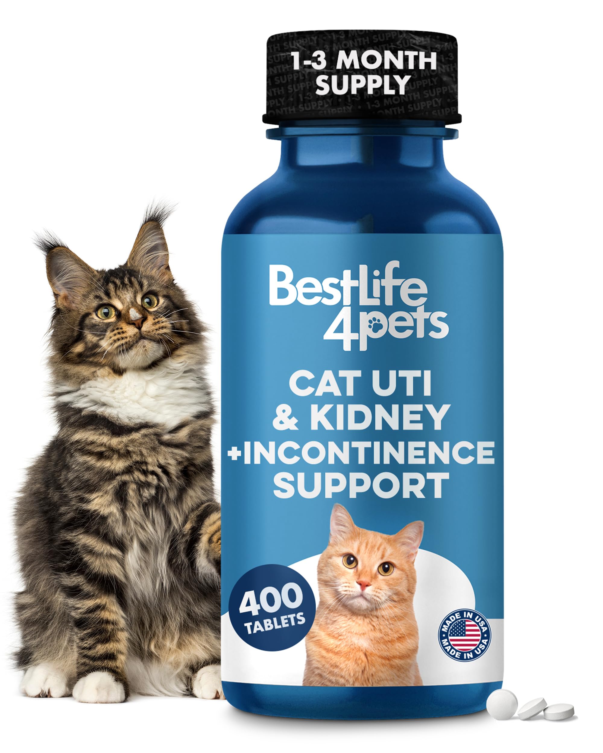 BestLife4Pets cat-uti-remedy-bottle: easy administration supports urinary health and overall well-being.