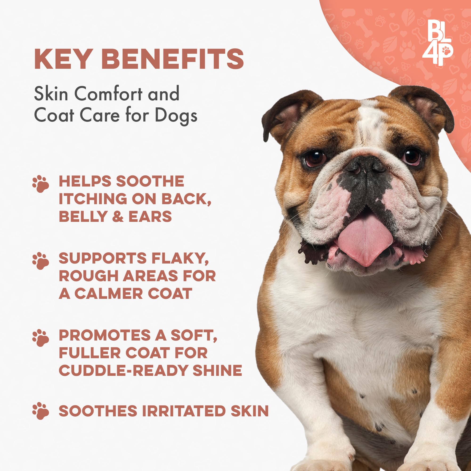 BestLife4Pets mange support pills closeup suggests easy dosing for busy owners.