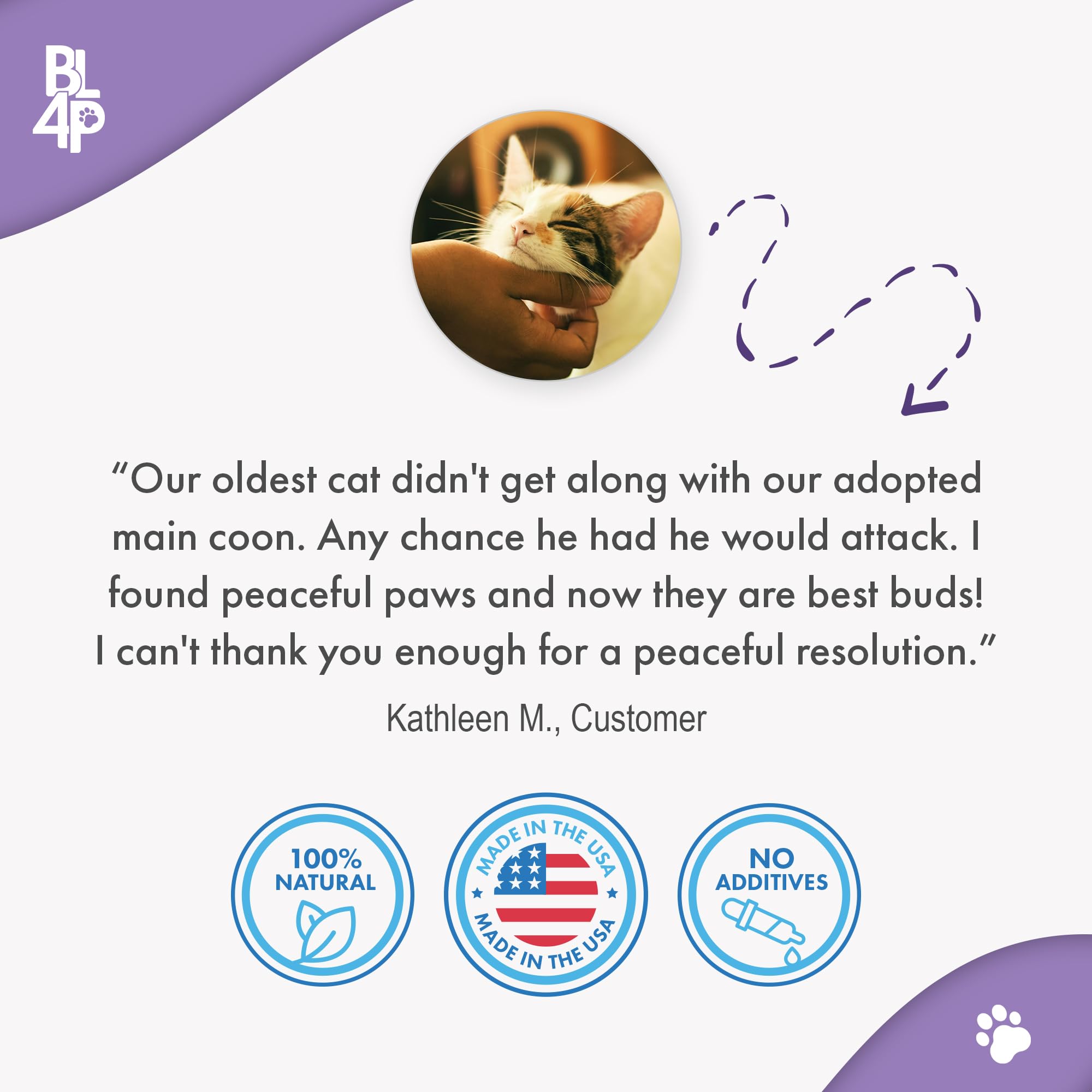 BestLife4Pets Peaceful Paws odorless pills close-up for non-drowsy relief