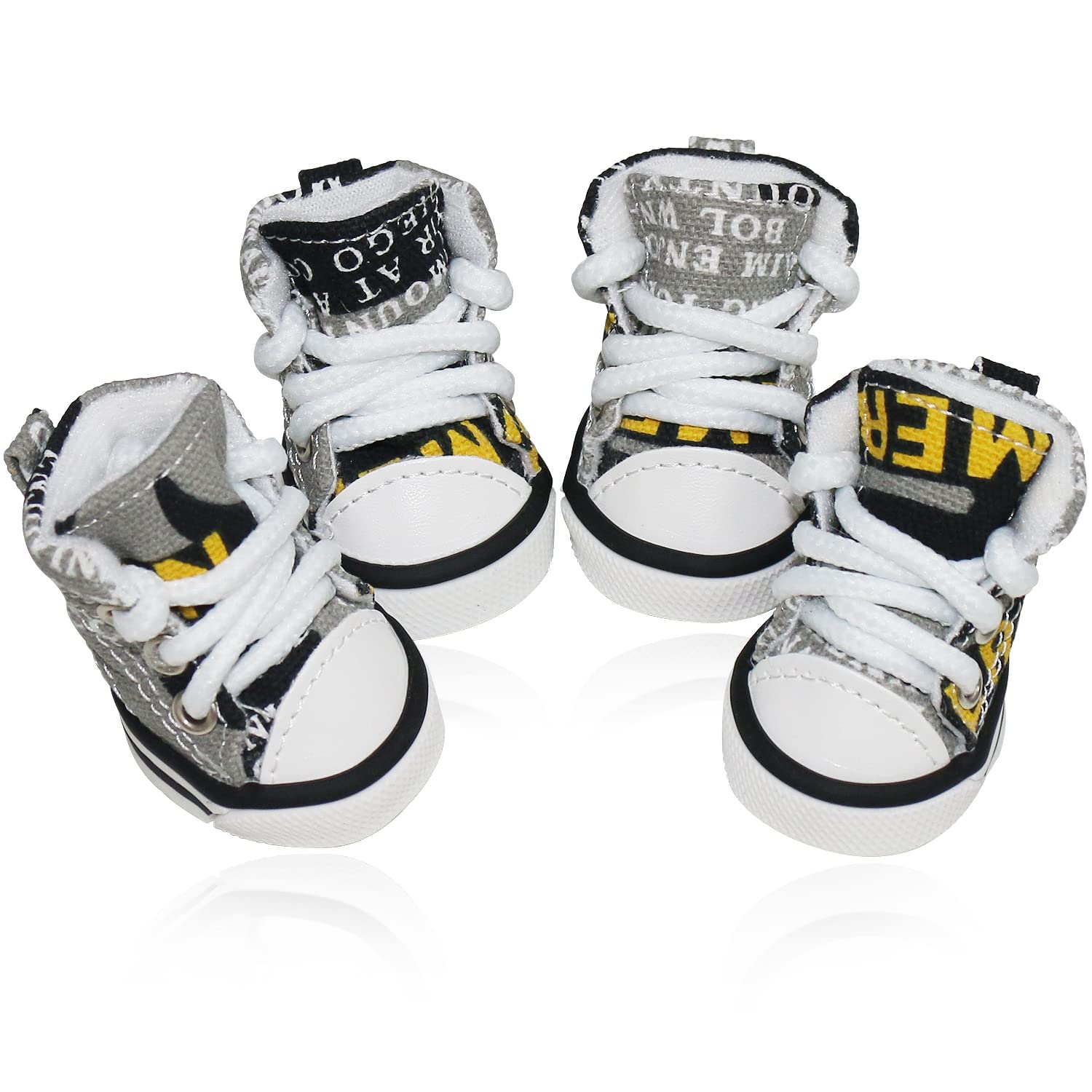 BESUNTEK dog shoes feature breathable design to keep paws cool.