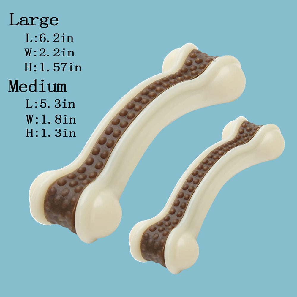 BETTEPROD bone-shape chew toy easy-hold design for secure grip