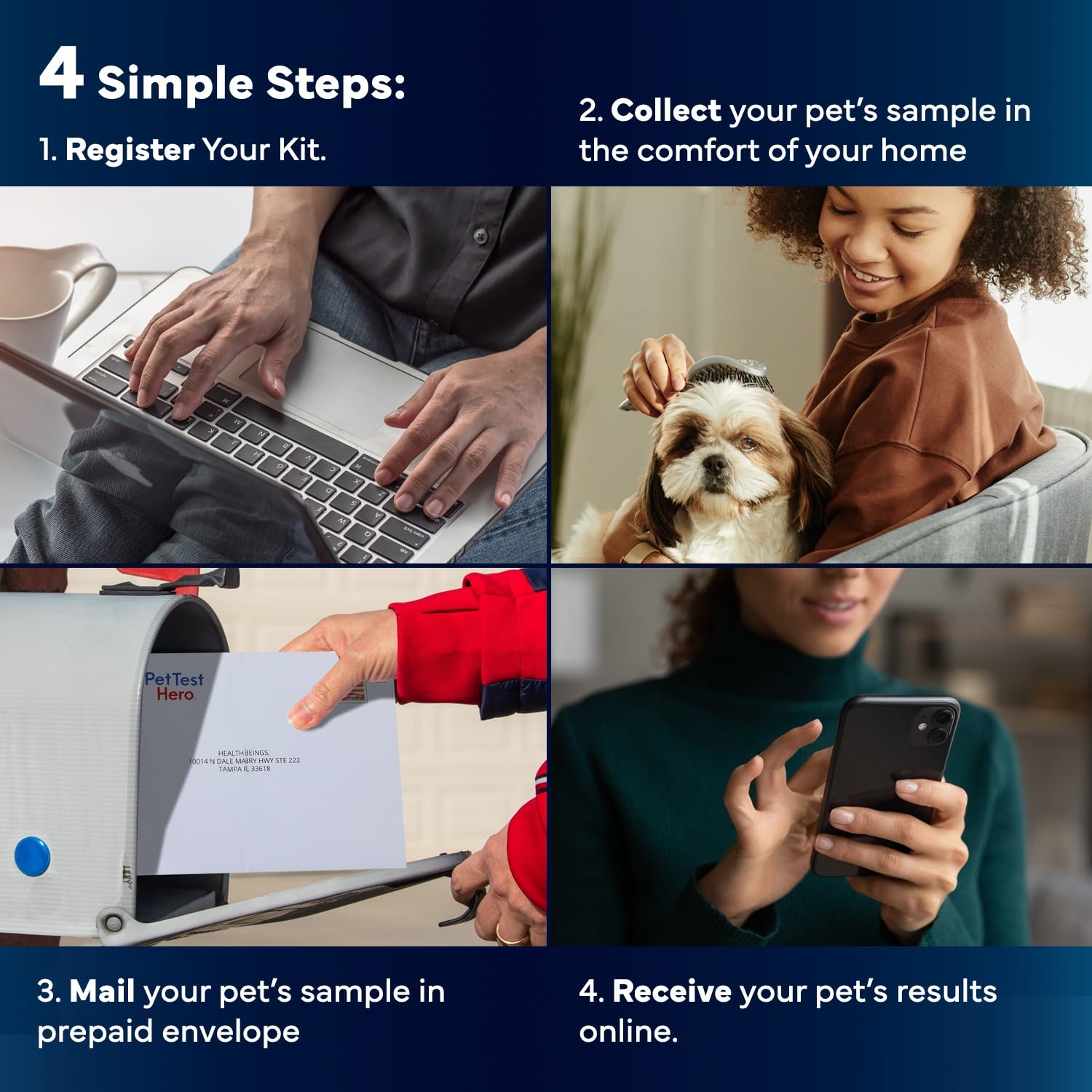Better Life Science all-in-one home testing kit for convenient wellness screening