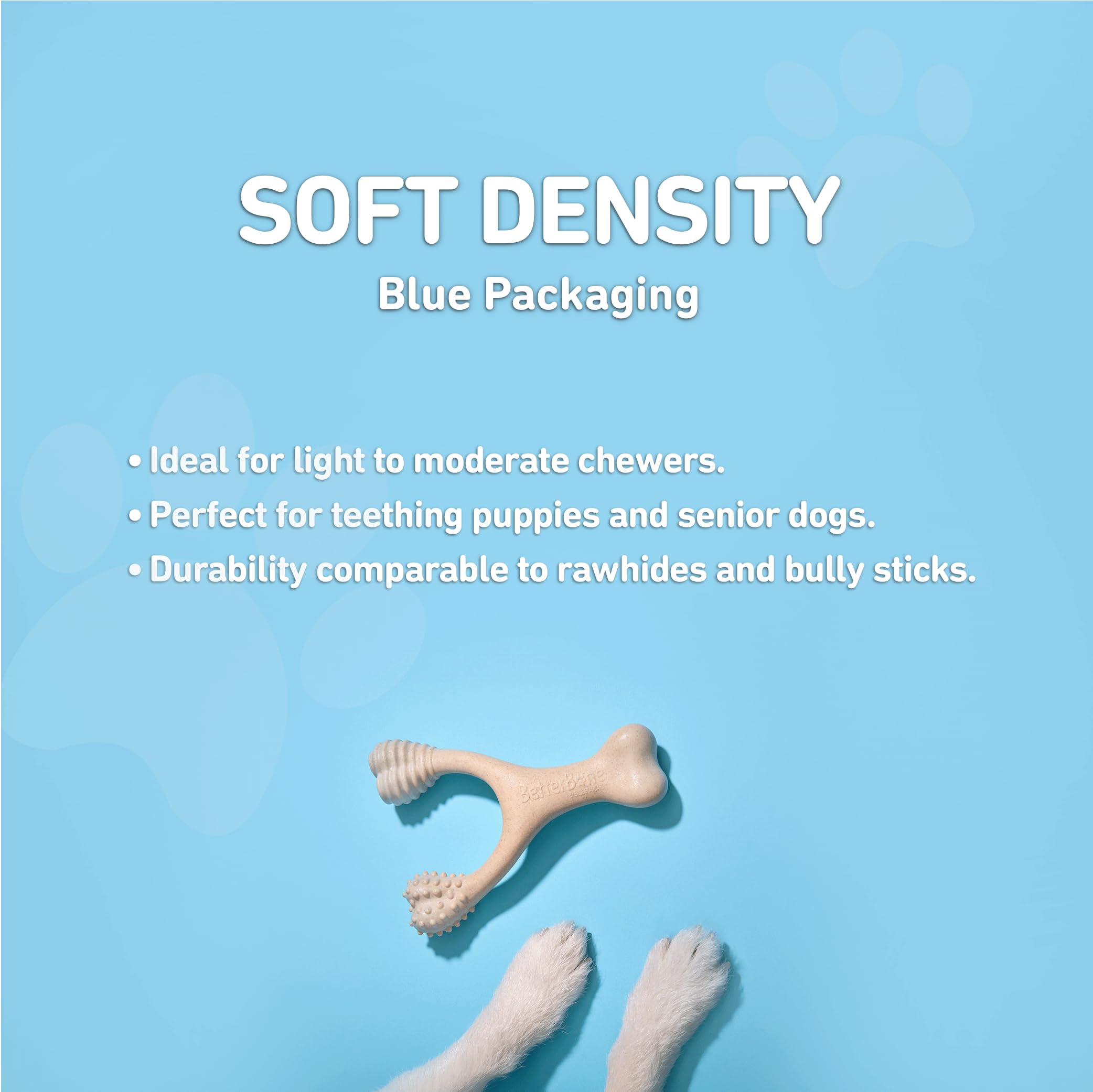 BetterBone splinter-resistant flakes illustrate safe digestion during moderate chewing.