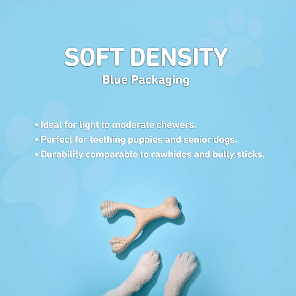 BetterBone splinter-resistant flakes illustrate safe digestion during moderate chewing.