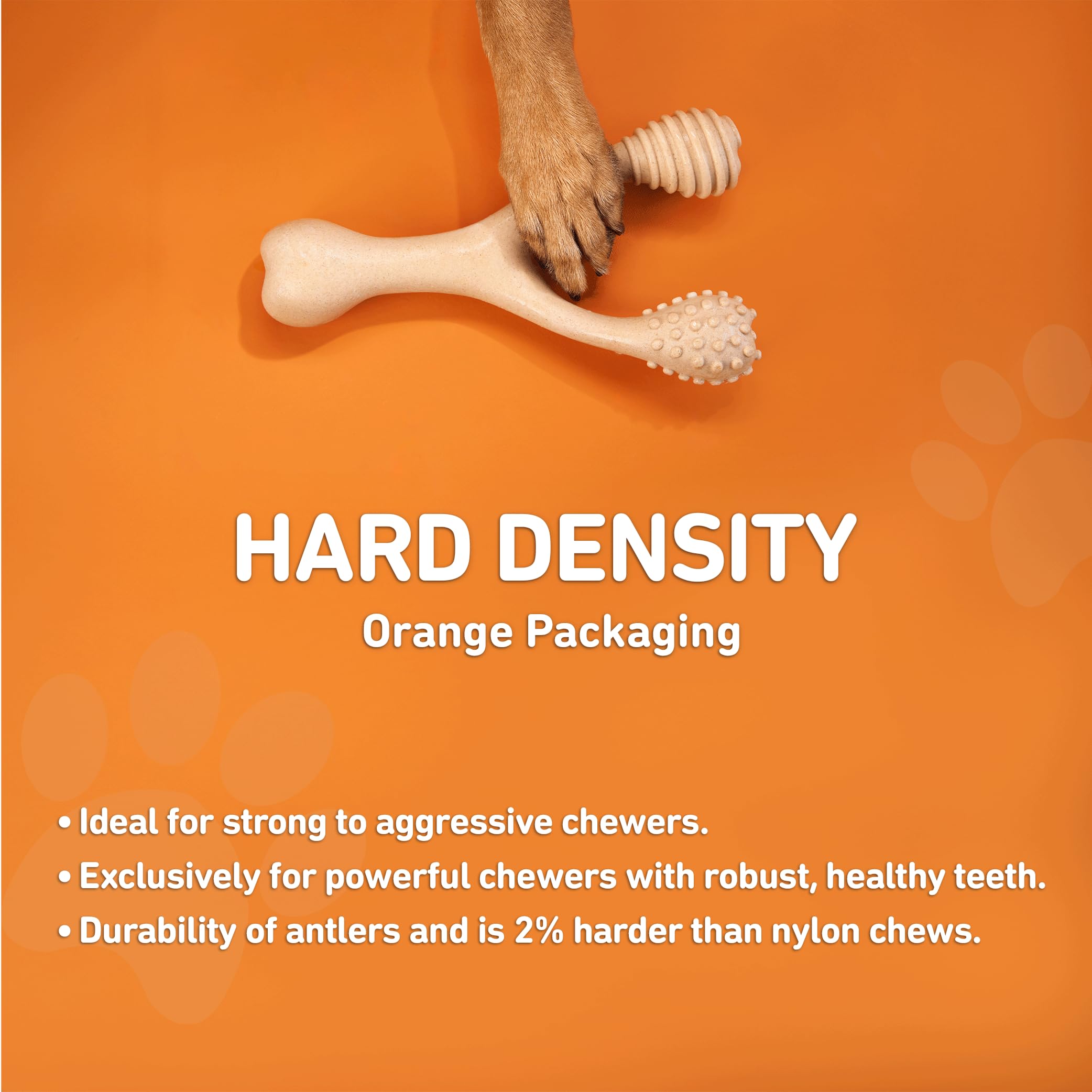 BetterBone splinter-resistant surface depicts tiny safe flakes for moderate consumption.
