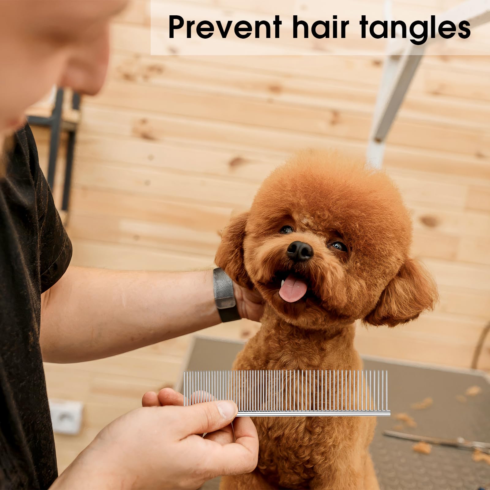BEVTEE dog and cat grooming tool for versatile care