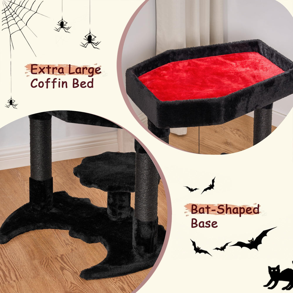 BEWISHOME scratching posts offer durable surfaces for healthy scratching
