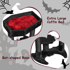 BEWISHOME spider-toy-hanging provides interactive play for hunting instincts