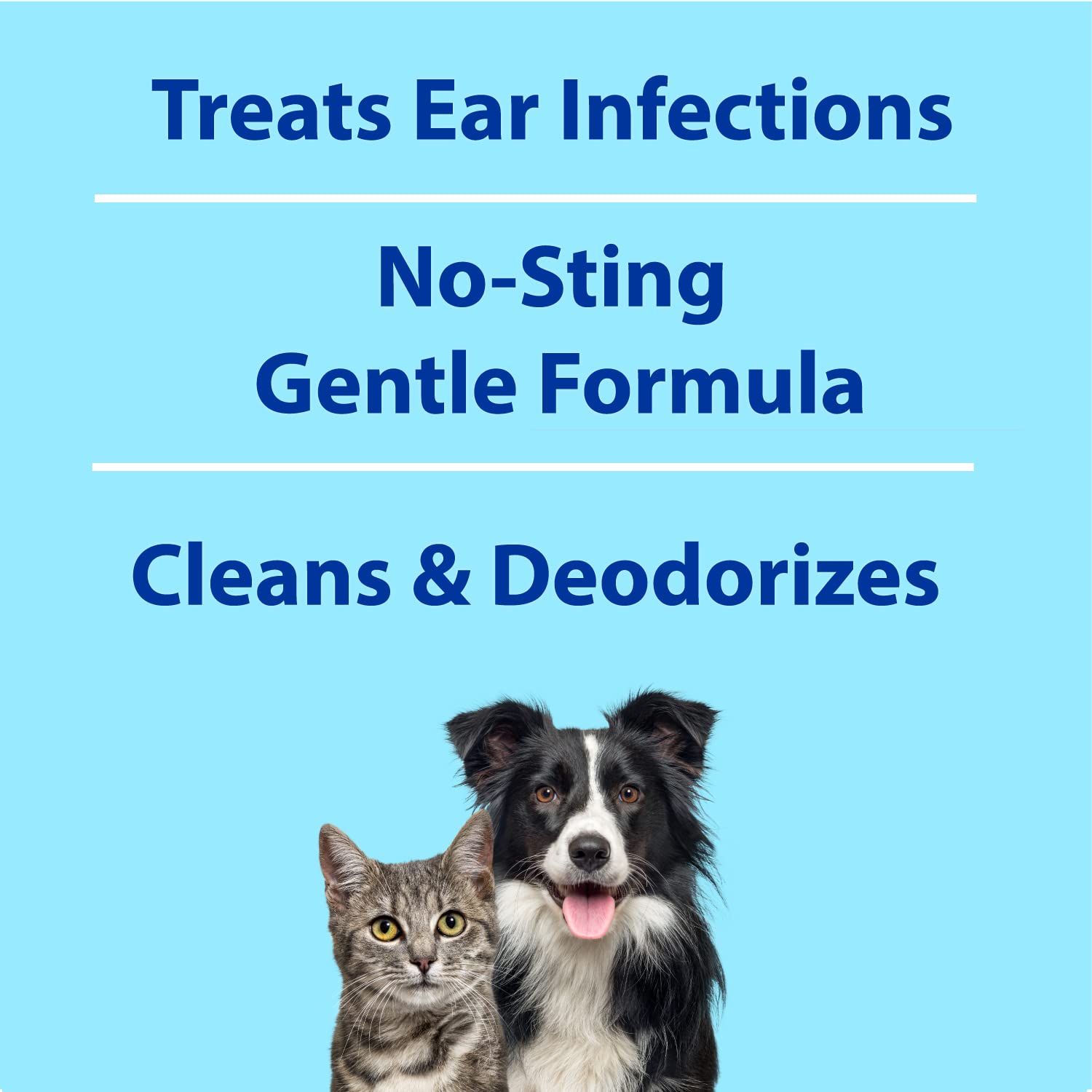 BEXLEY LABS Curaseb dog ear cleaner in use during routine care.
