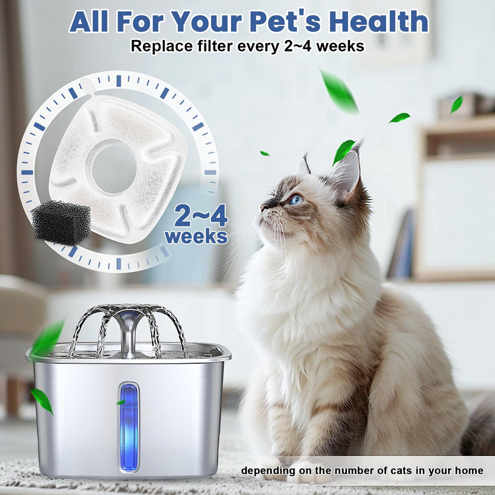 Beyolike 24-pack supports 6-8 months of pet hydration supplies.