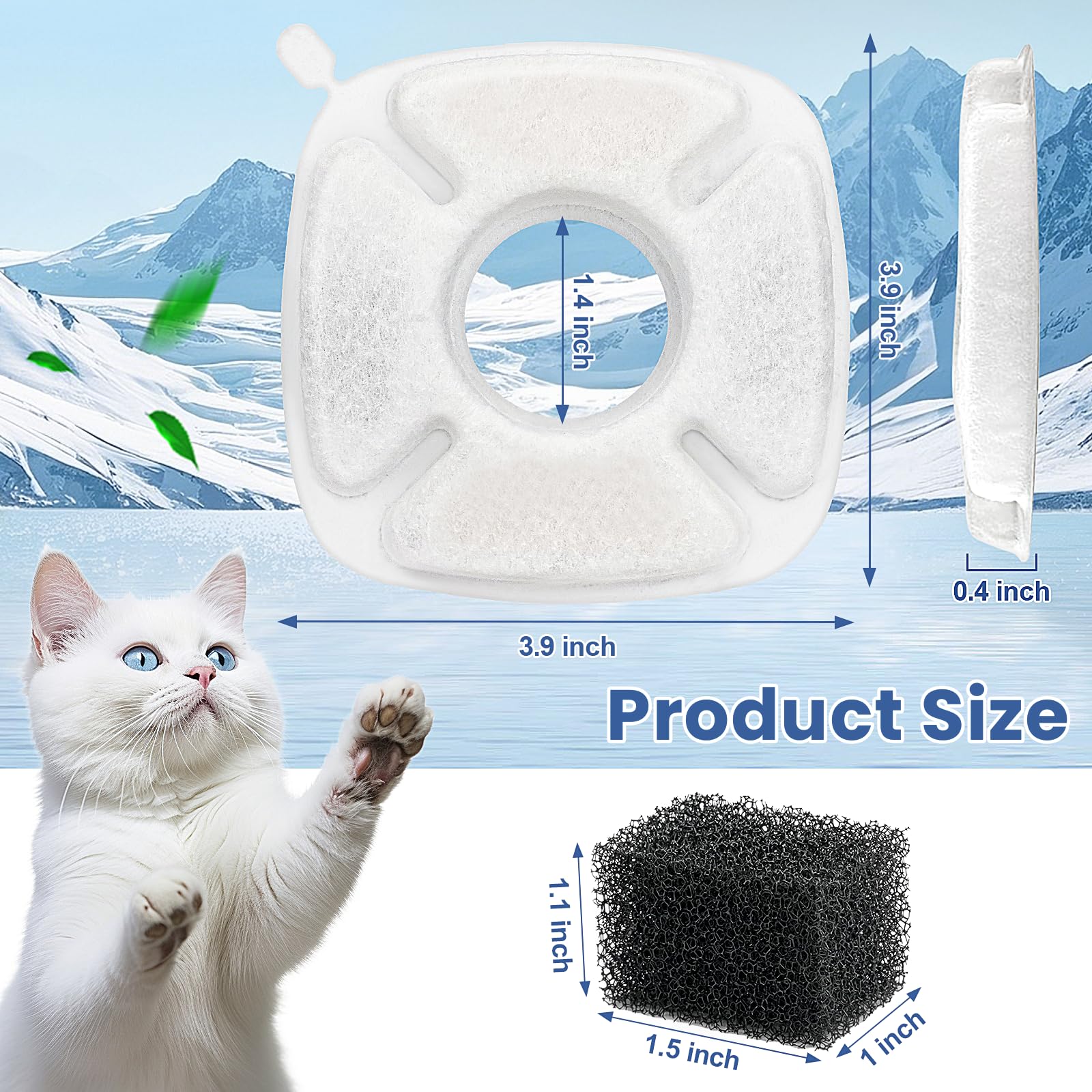 Beyolike three-layer filtration removes impurities for better-tasting water.