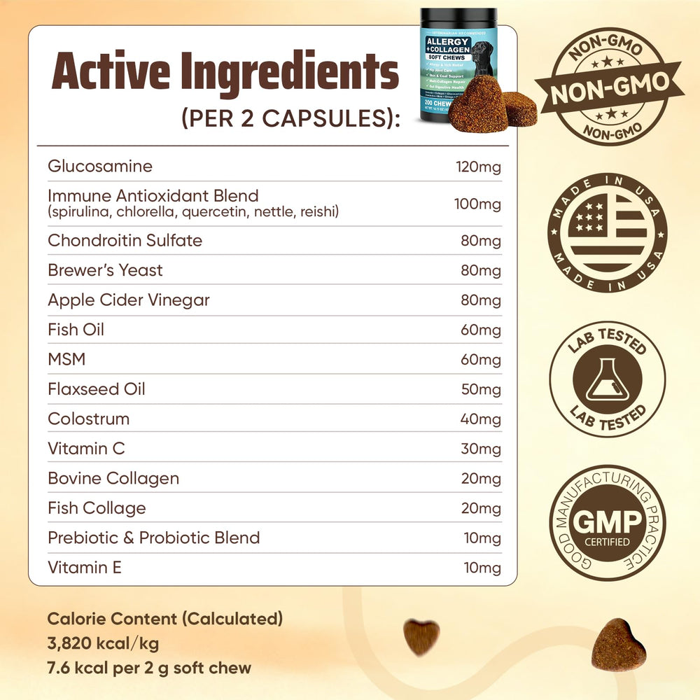 BFDEREN clean-label badge highlights grain-free and soy-free formulation.