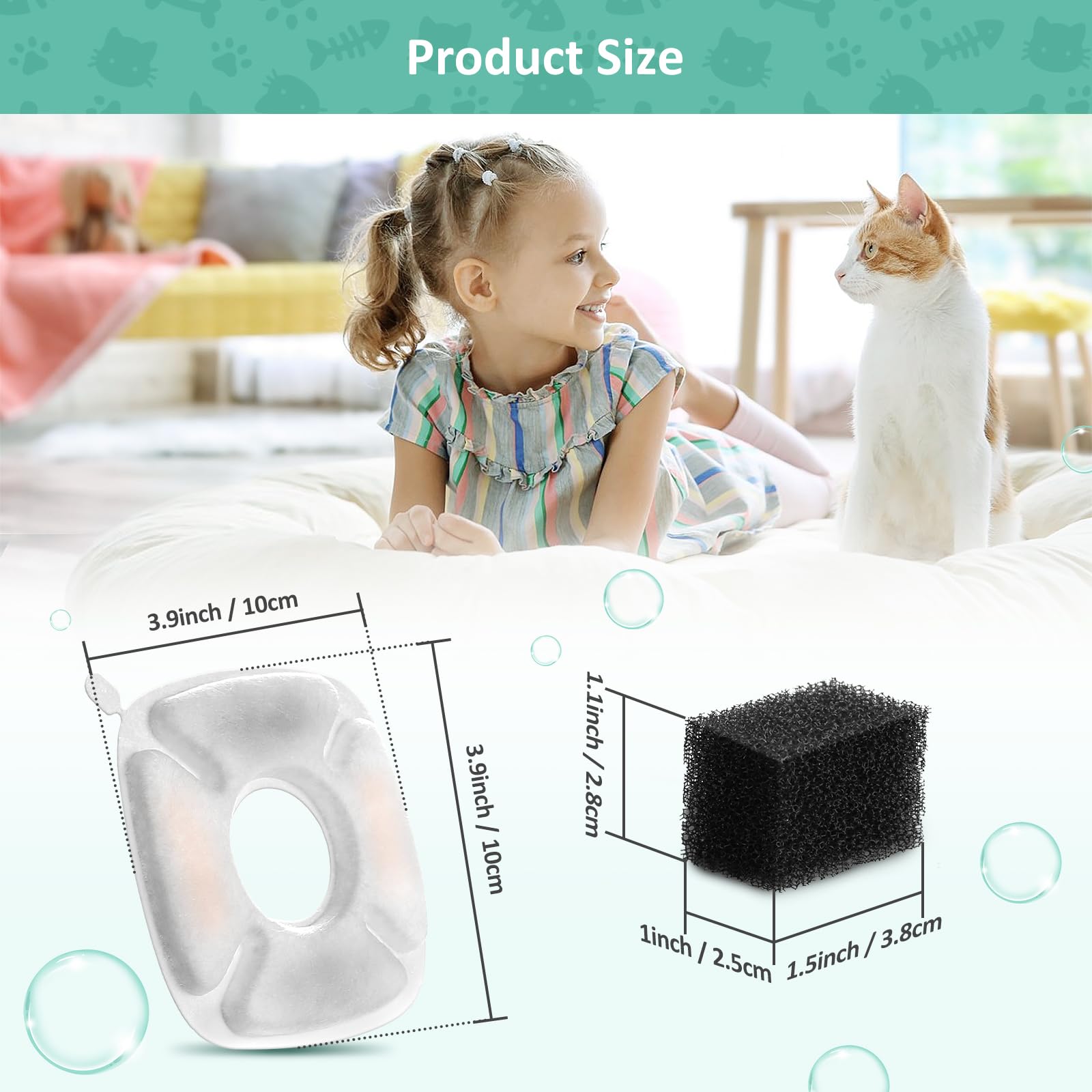 BFLICROY soak and rinse before use to prevent carbon dust in water.