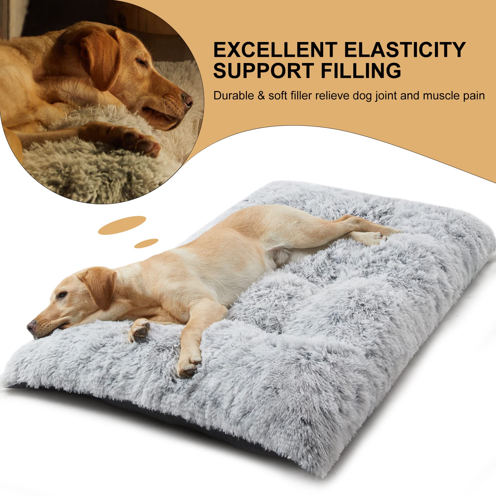 BFPETHOME dog-bed being machine washed for easy care.