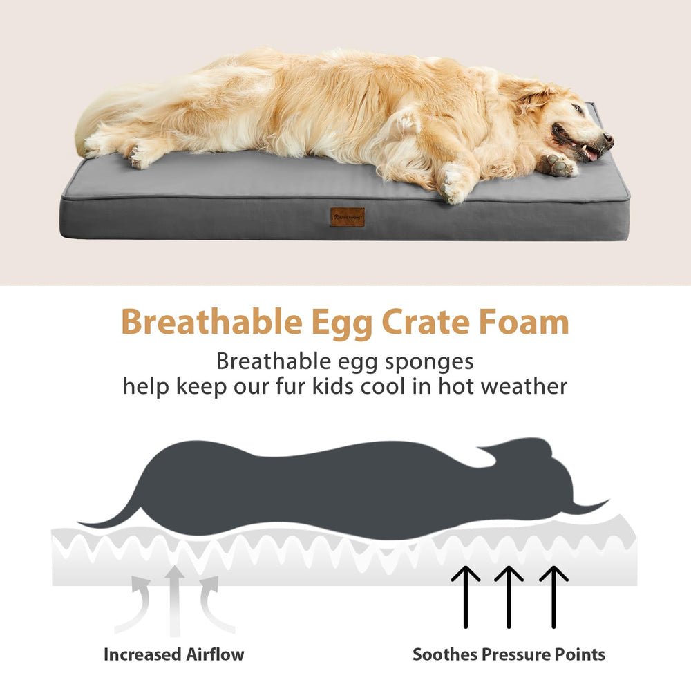 BFPETHOME bed's zipper removable cover enables machine washing when dirty.