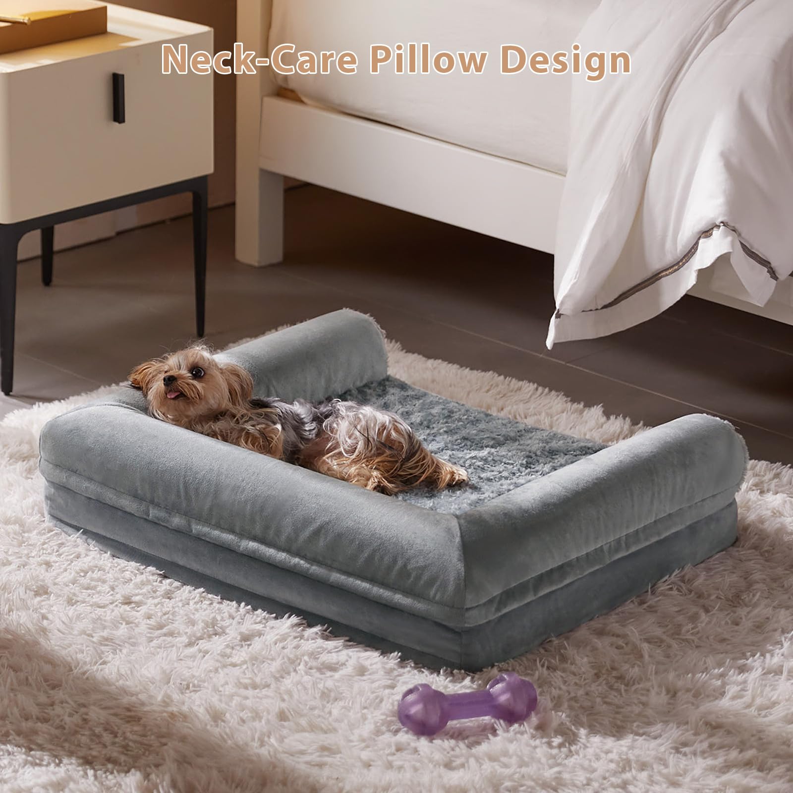 BFPETHOME dimensions 28x23x6-5 for medium-to-small large dogs up to 35 lb.