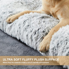 BFPETHOME dog bed anti-slip bottom prevents movement on slick floors for stability