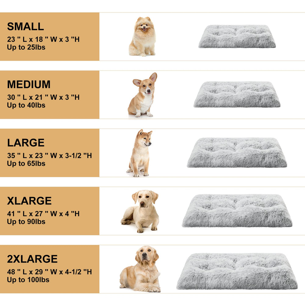 BFPETHOME dog bed large 48x28 inches provides roomy space for big breeds.