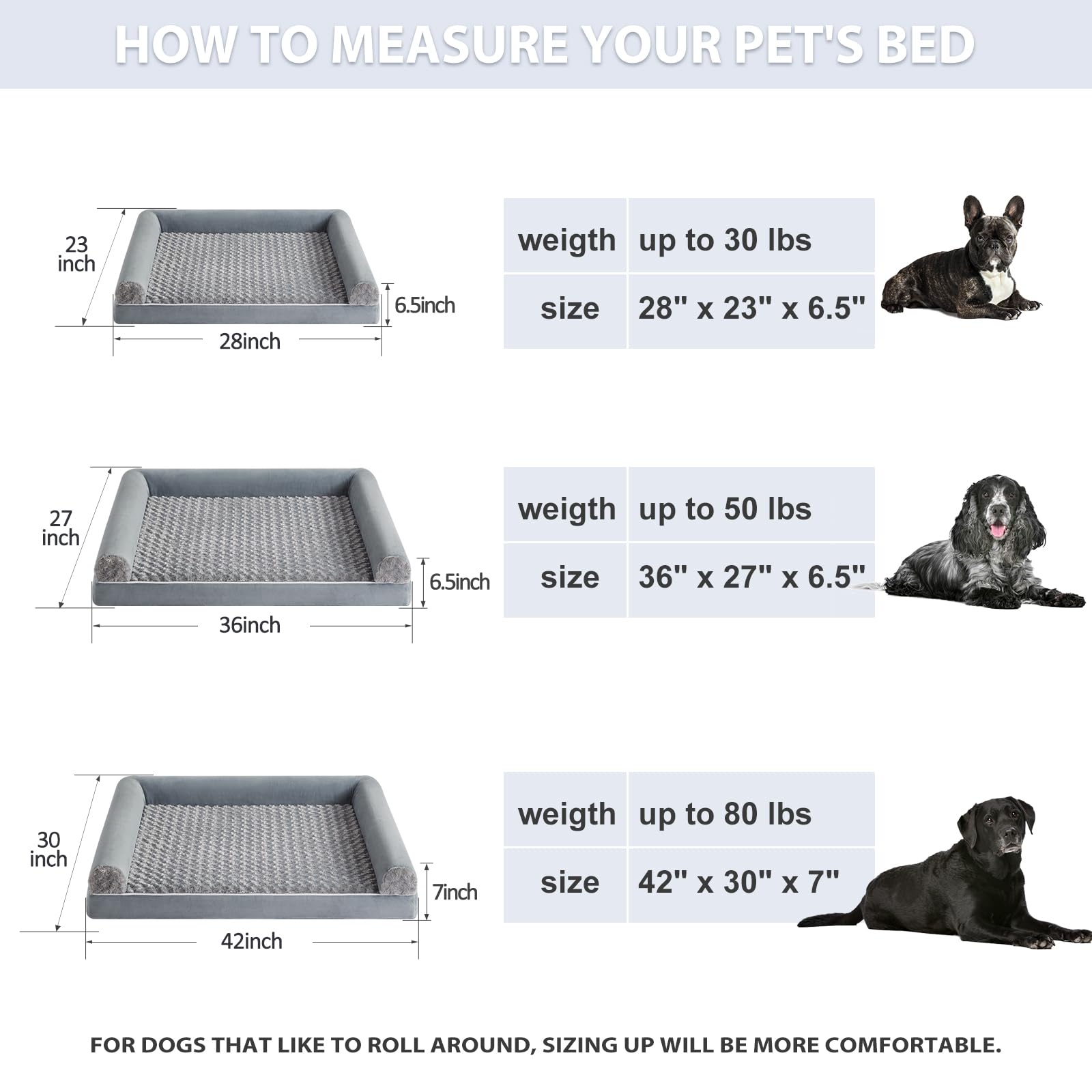 BFPETHOME removable-cover for easy washing and maintenance