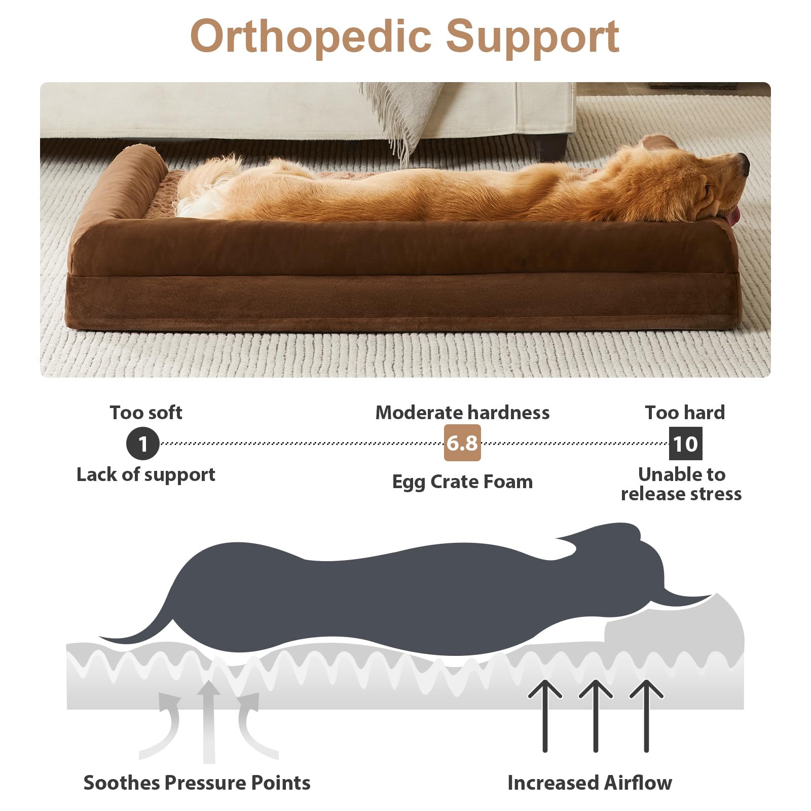 BFPETHOME rose-plush surface provides calming comfort for naps.