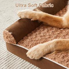 BFPETHOME 48x35 inch bed demonstrates ideal size for medium to large dogs.