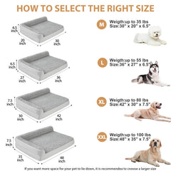 BFPETHOME waterproof cover closeup protects foam from spills and accidents.