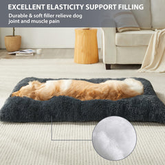 BFPETHOME washable crate bed showing durable padding and easy cleaning