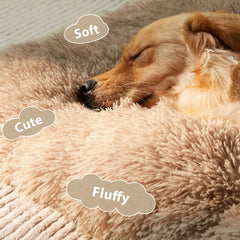 BFPETHOME large dog bed side view highlights generous cushion for stability