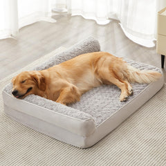 BFPETHOME orthopedic dog bed cover with a soft surface and easy-to-clean washable cover.
