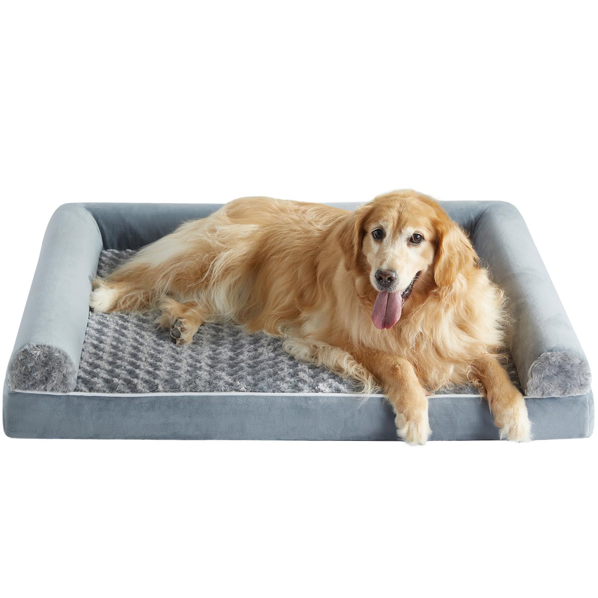 BFPETHOME orthopedic egg-crate foam provides supportive comfort for joints.