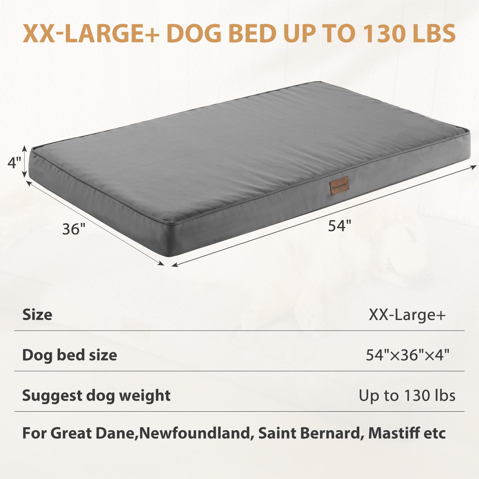 BFPETHOME removable cover is machine-washable for easy cleaning after outdoor use.