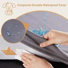 BFPETHOME removable washable cover makes cleanup after adventures quick