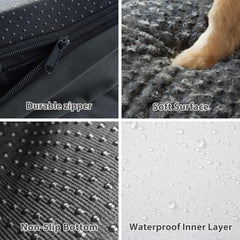 BFPETHOME removable washable cover makes quick cleanups easy between adventures