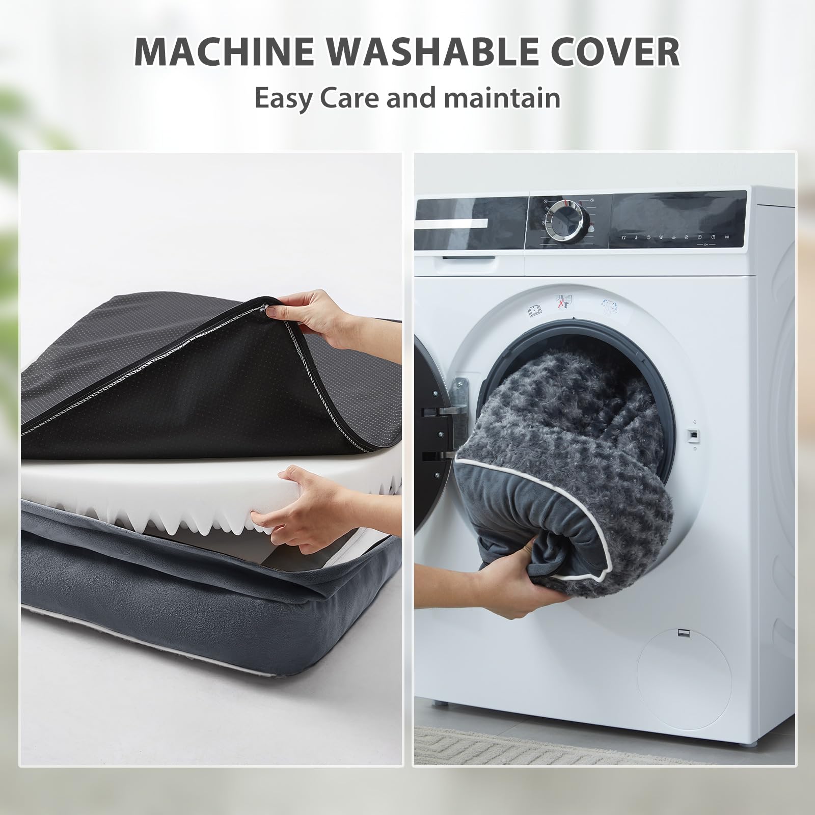 BFPETHOME removable cover with non-slip base for easy cleaning and stability
