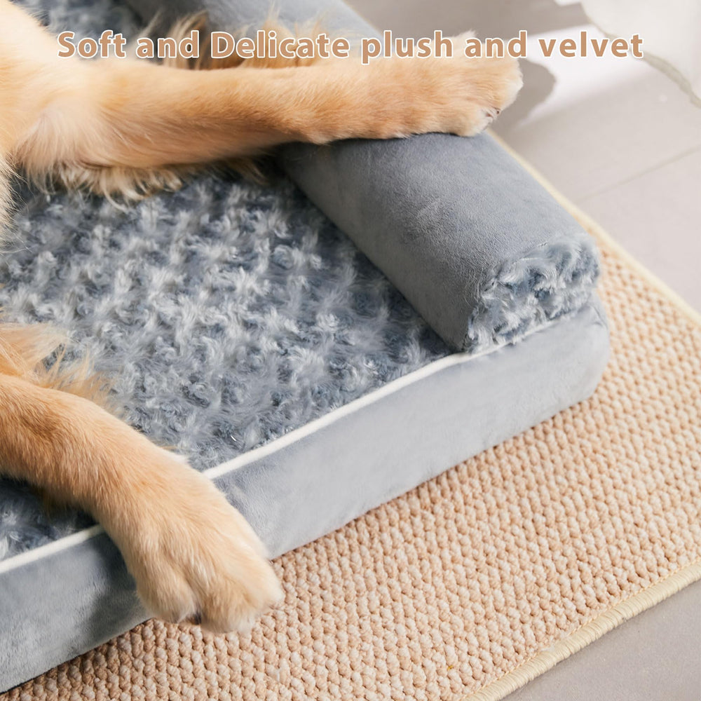 BFPETHOME removable washable cover speeds easy cleanup after adventures.