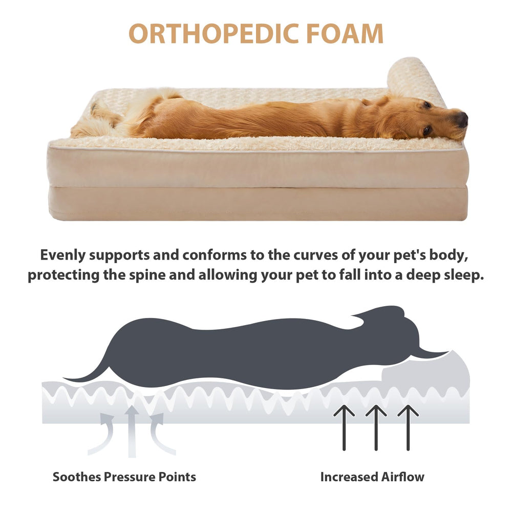 BFPETHOME soft fluff surface showing cozy, non-pilling touch for sensitive paws.