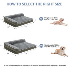 BFPETHOME soft surface dog bed with plush fluff offers gentle comfort for sensitive paws.