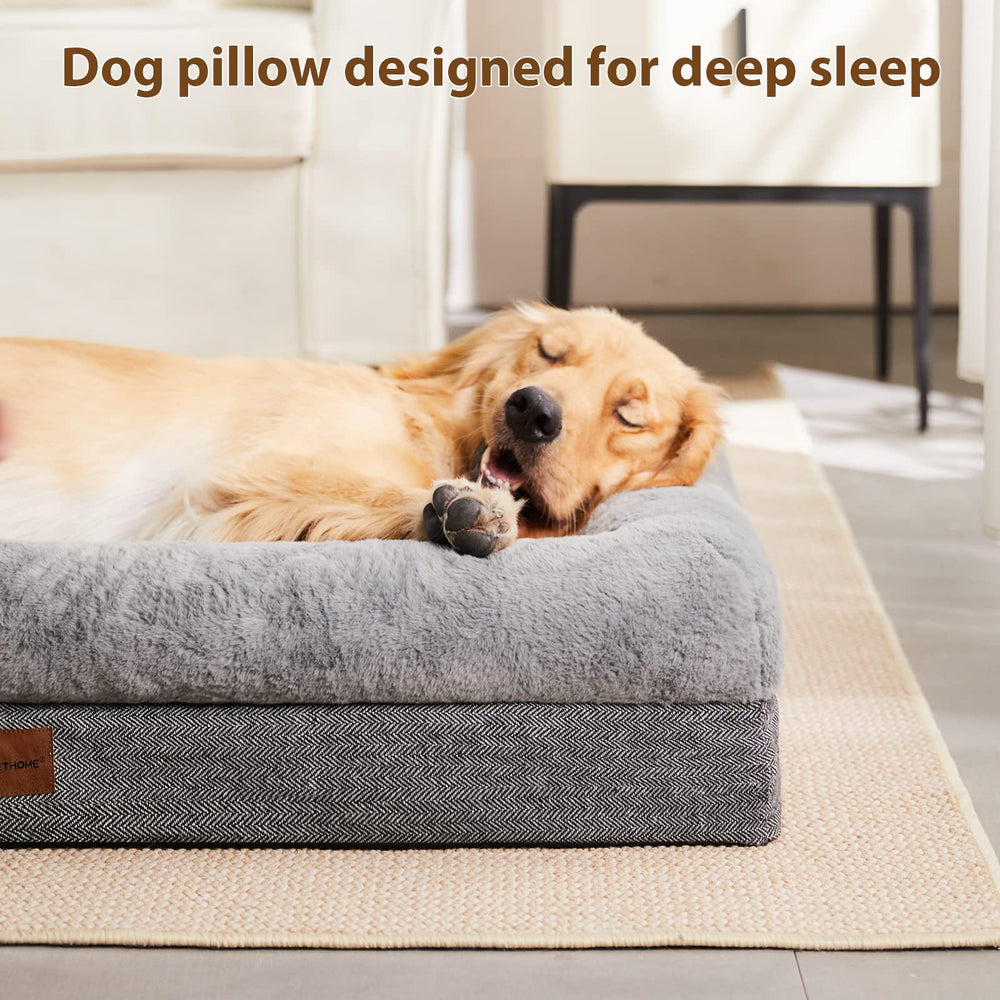 BFPETHOME non-slip bottom keeps bed secure on floors