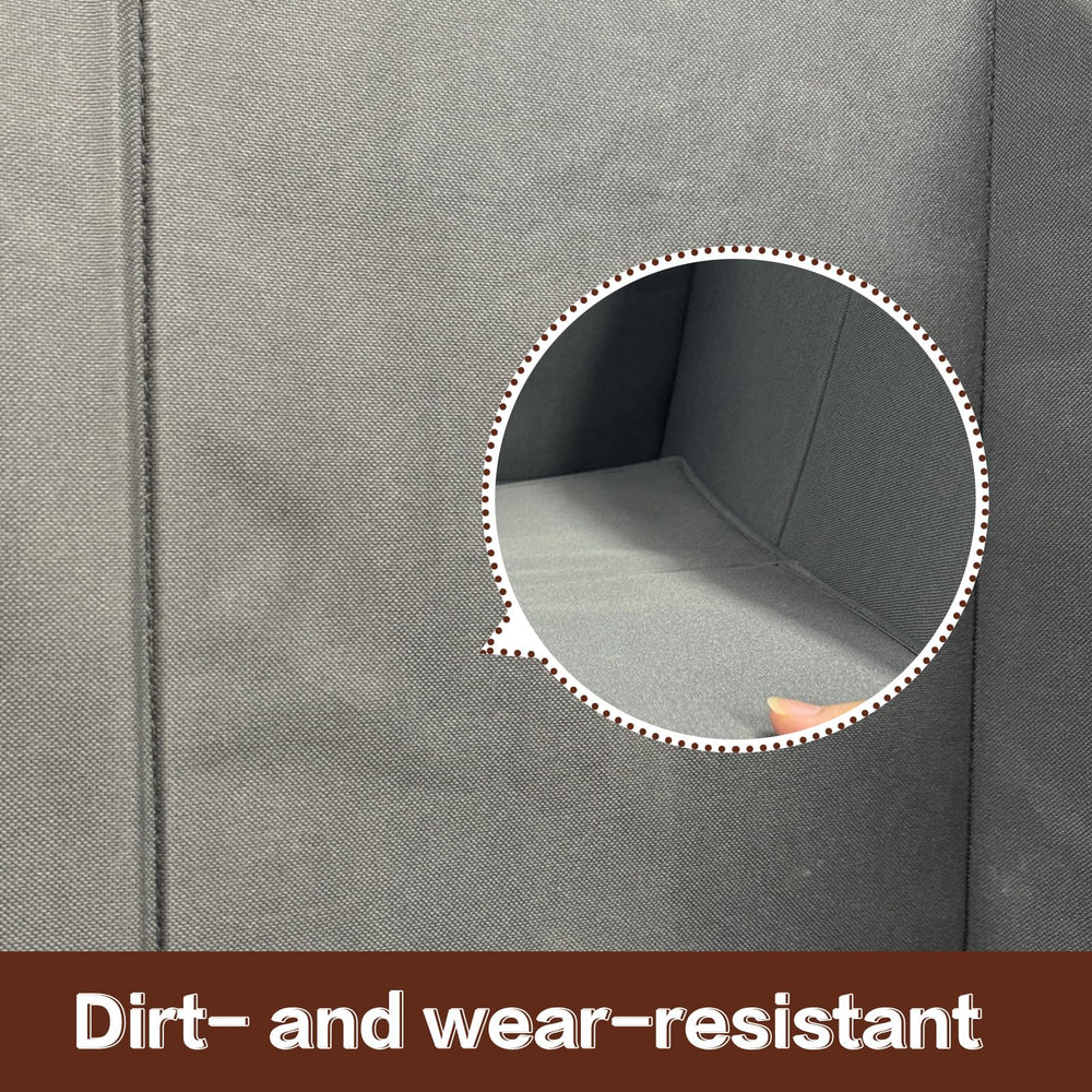 Bhyhok waterproof Oxford and PVC material close up for durability and wipeable cleaning