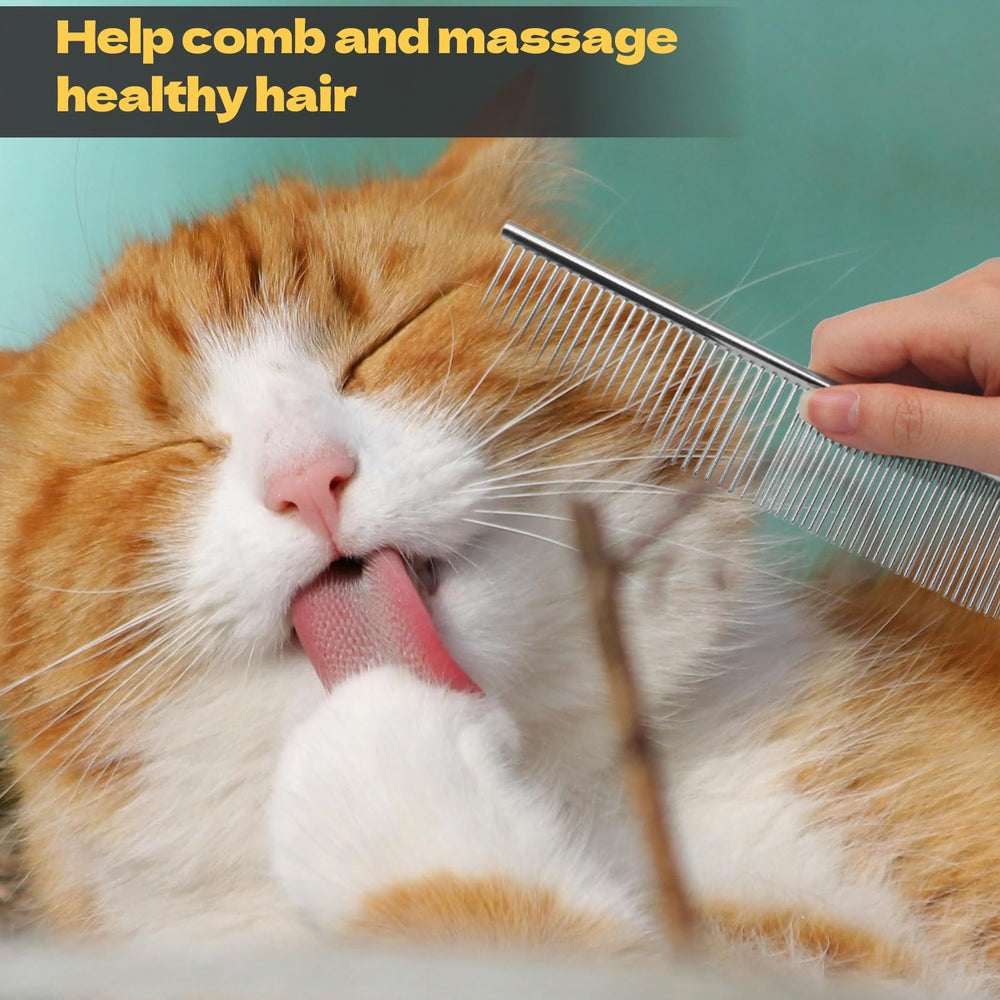 Biaungdo dematting tool helps remove tangles with comfortable, effective grooming.