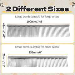 Biaungdo dog grooming comb large size for tackling mats on larger dogs.