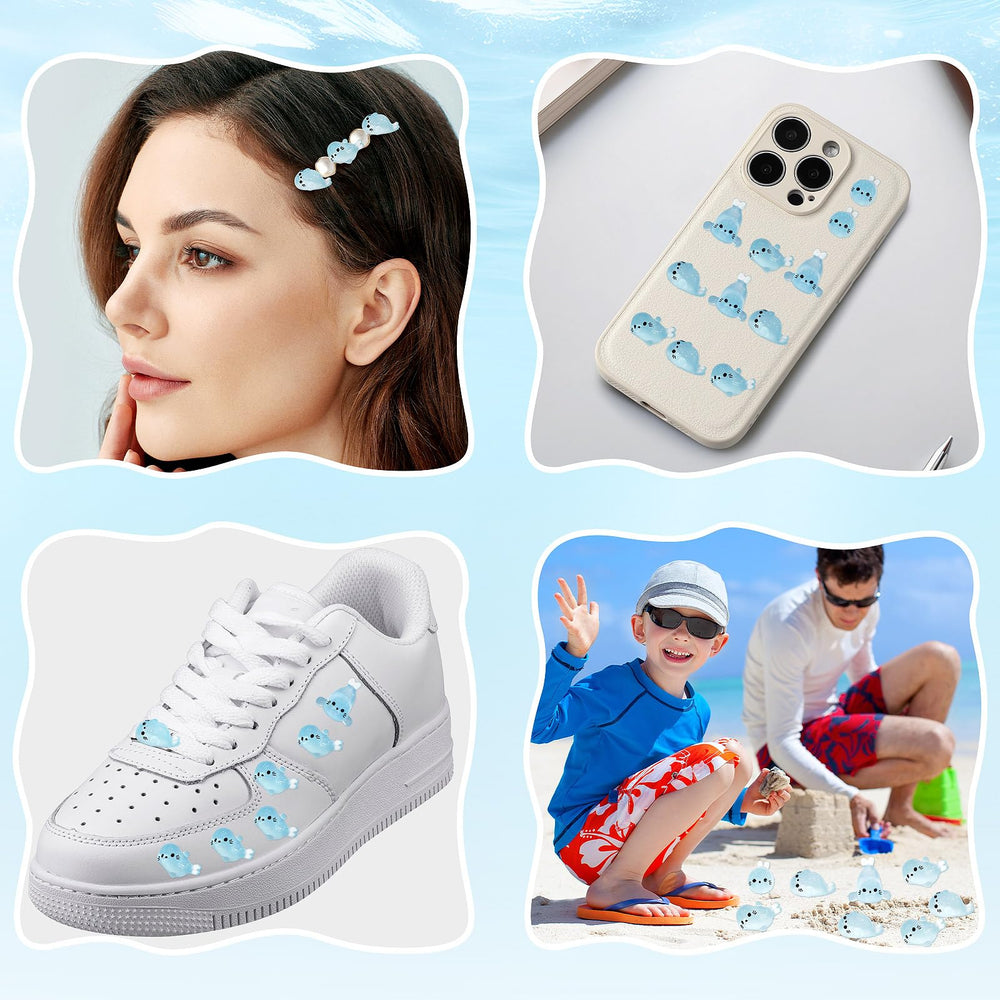 BICHENHWAI glow-seal-pup-pack ready to inspire baby sea life displays