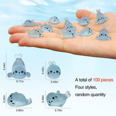 BICHENHWAI glow-seal-pup-style-b adds charming glow to aquariums and indoor displays