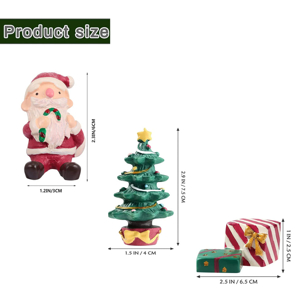 BicVaken 3pc aquarium decor collection adds cohesive festive feel to fish tanks.
