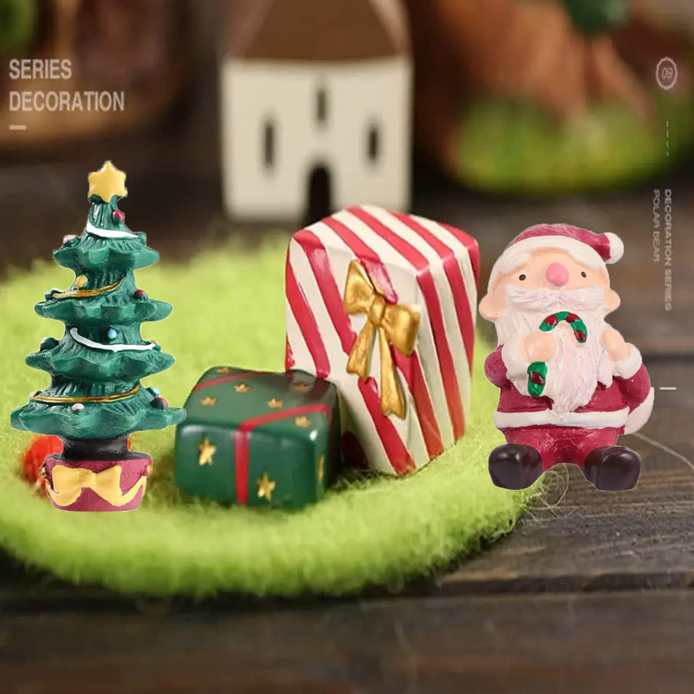 BicVaken Christmas decor tank decoration enhances seasonal atmosphere and is easy to place.
