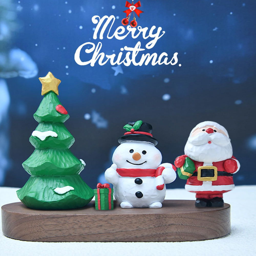 BicVaken Christmas tree aquarium decor enhances tank scenery