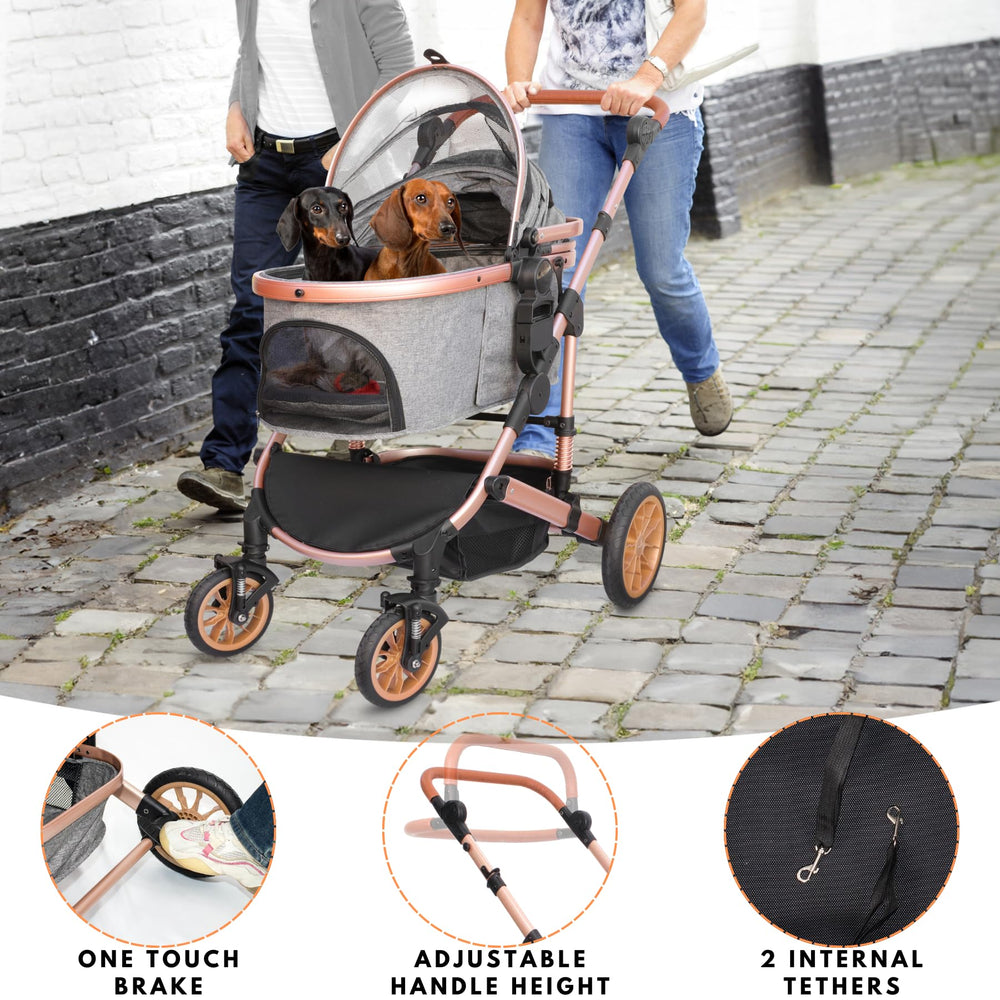 Bicystar folded-compact pose for easy storage.