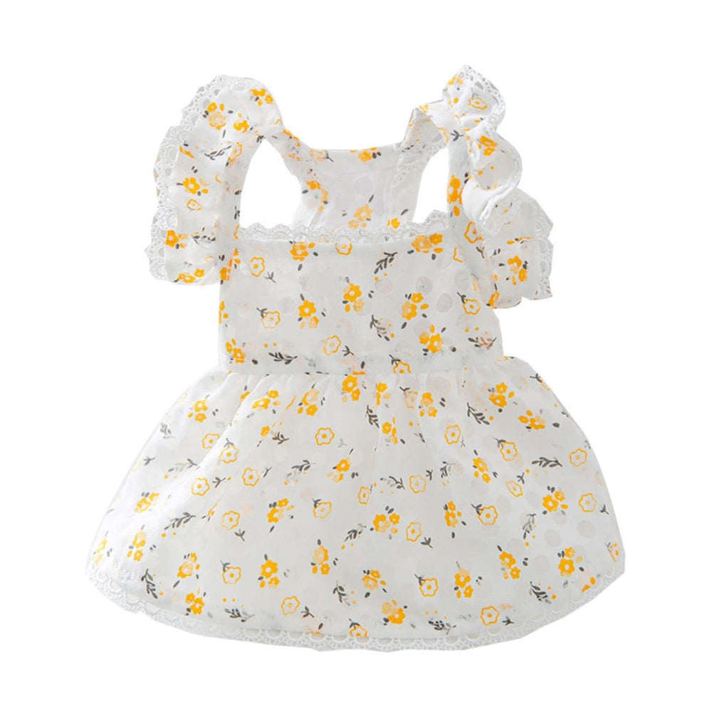 BIECWIAY dog dress in soft breathable fabric offers comfortable daily wear.